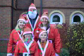 All the family is invited to take part in the St Catherine's Santa Dash at Preston Docks