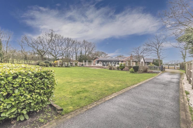 Millionpound 4 bed Chorley mansion with vast landscaped garden and