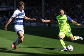 Andrija Vukcevic crosses the ball (photo: Rob Newell/CameraSport)