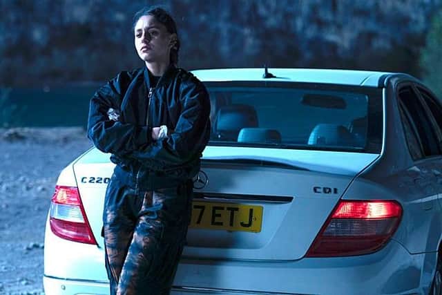 Rani (Rhianne Barretto) returned to Bristol in need of some help in the new series of Stephen Merchant's comedy-drama The Outlaws (Picture: BBC/Big Talk)