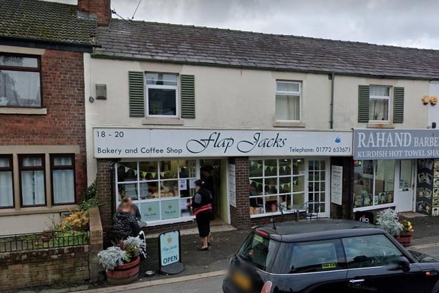 Flap Jacks on Preston Old Road, Freckleton, has a rating of 4.8 out of 5 from 114 Google reviews