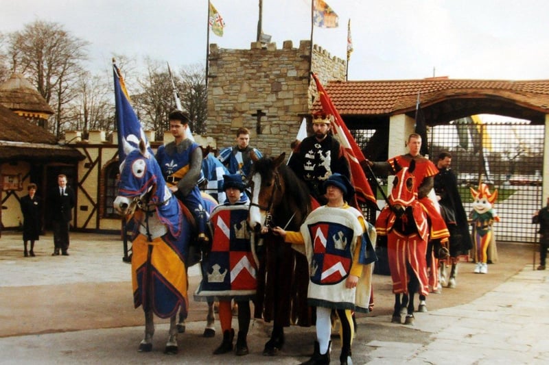 Archive pictures of Camelot Theme Park in the 80s and 90s