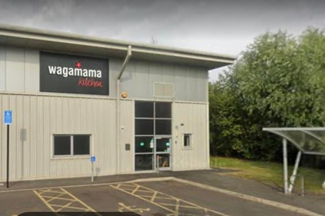 Wagamama at Unit L1 Deepdale Shopping Park, Blackpool Road, Preston; rated on February 23, and received a five-star rating.