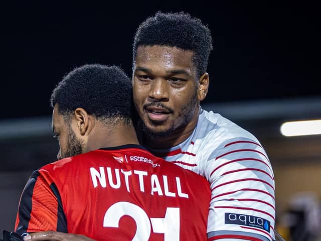 Morecambe keeper Jamal Blackman has signed a deal with the Shrimps until the end of the season Photo: Morecambe FC