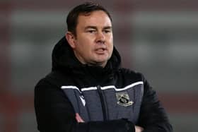 Morecambe boss Derek Adams Picture: Lewis Storey/Getty Images