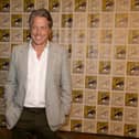 Hugh Grant attends the Paramount Pictures and eOne's "Dungeons & Dragons: Honor Among Thieves" red carpet at San Diego Comic-Con on July 21, 2022 in San Diego, California. (Photo by Daniel Knighton/Getty Images for Paramount Pictures )