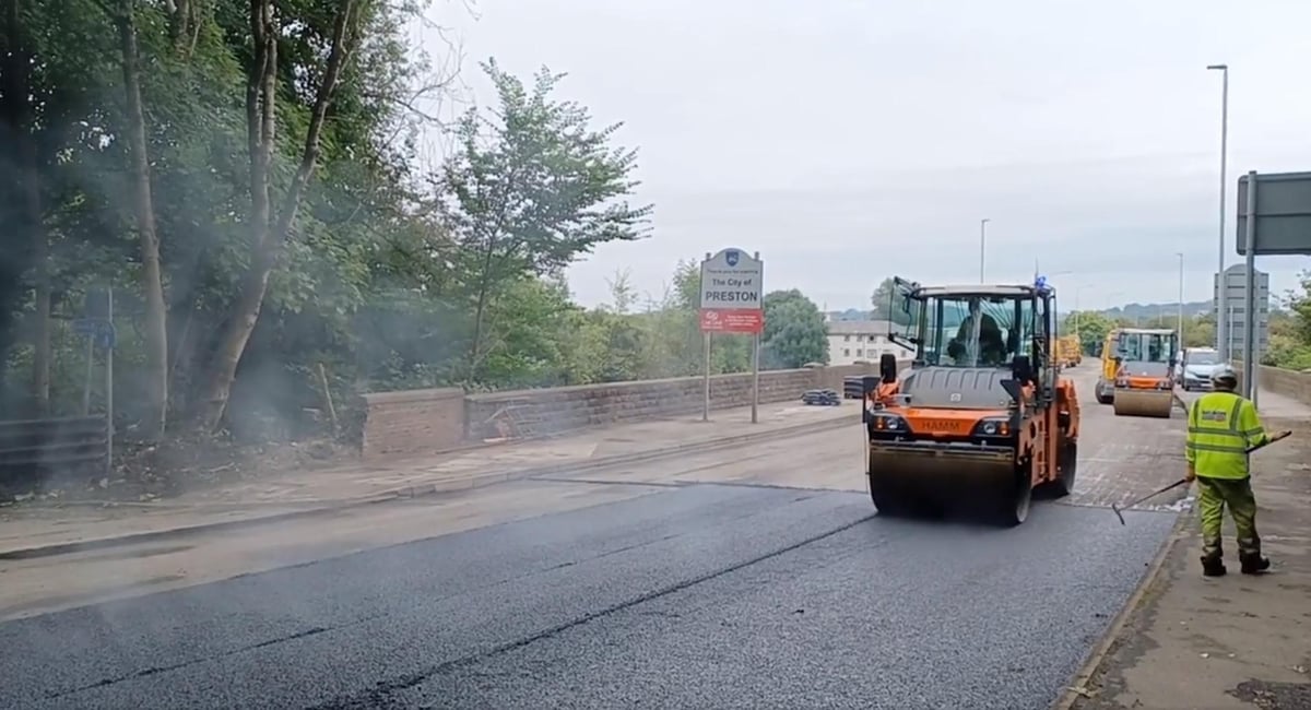 A59 Brockholes Brow in Preston to reopen after 5 week closure - this is when and what it looks like now