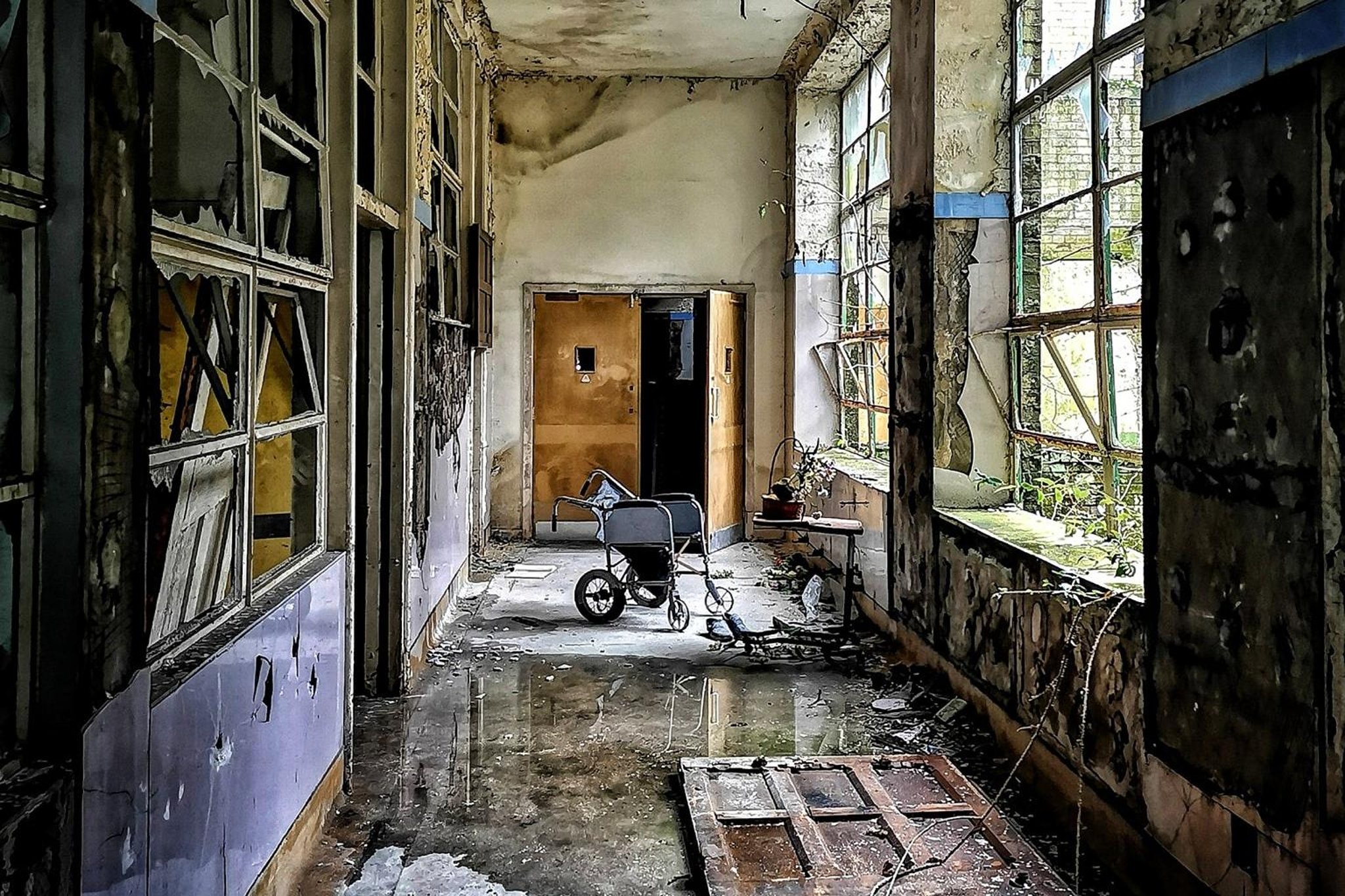 Eerie look inside Preston's St Joseph's Orphanage before blaze as demolition work nears