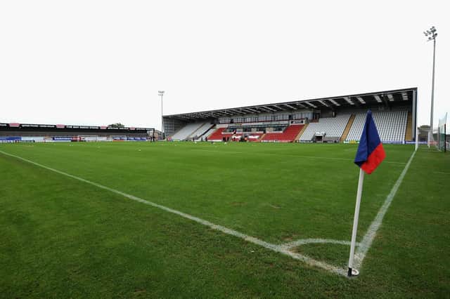 Morecambe's owner claims a club sale is intended to take place on Monday Photo: Tony Marshall/Getty Images