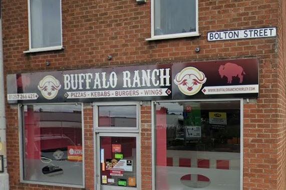 Fast food takeaway shop Buffalo Ranch, 95 Bolton Street, Chorley has requested advertisement consent for the display of a digitally illuminated (LED) gable mounted advertisement display unit and is awaiting a decision
