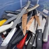 Knives seized in crackdown