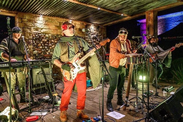 Blues Harvest rocking Astley Illuminated