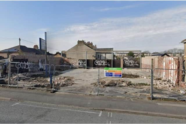 The site of the former garage on Bowerham Road in Lancaster has been derelict since 2012.