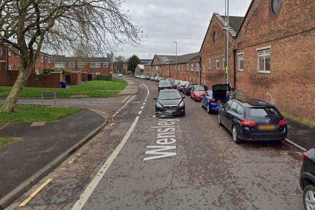 Wensley Road in Blackburn