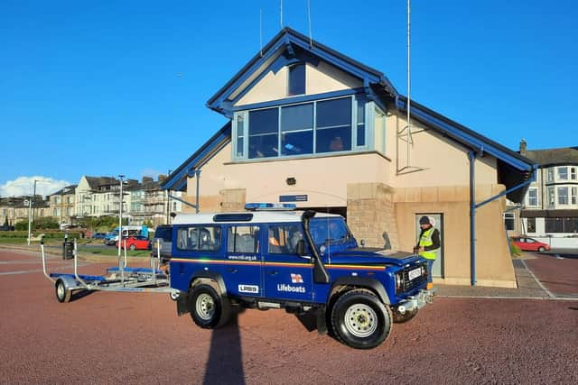 Morecambe Lifeboat Station.