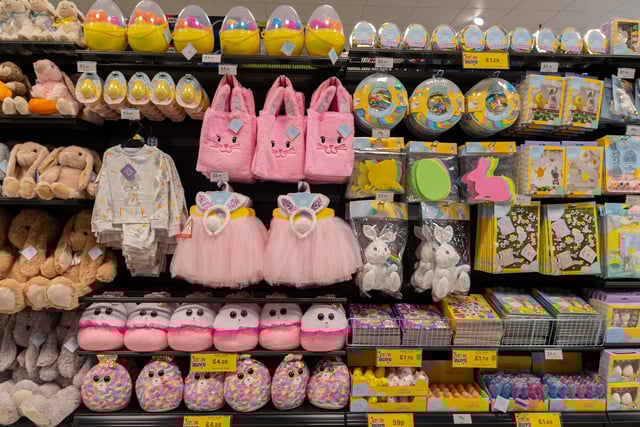 The store also offers a wide range of Easter decorations.