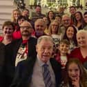 The Nolan family: 24 gathered for a Christmas Day party at Lytham Hall.