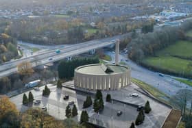 The plot proposed for the new mosque is an elevated patch of ground that was previously used as a compound during construction of the Broughton Bypass more than five years ago (image: RIBA)