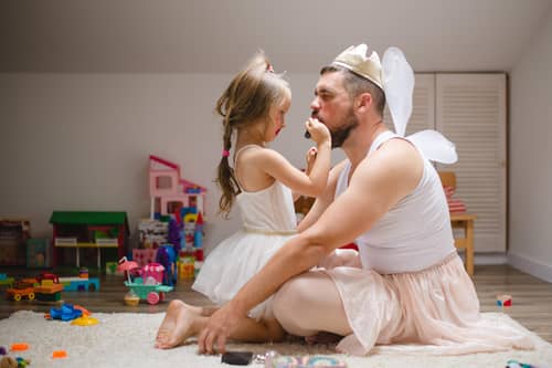 I'd trade everything for just an hour with my daughters when they were little. Photo: Adobe
