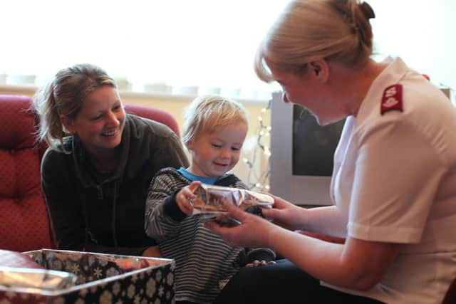 The Salvation Army in Preston launches it's Christmas Present Appeal