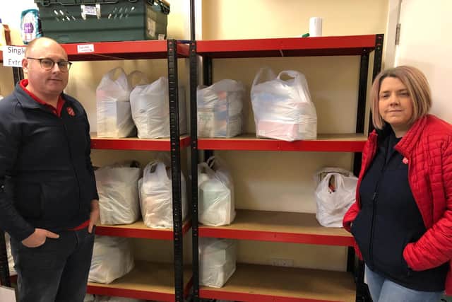 The Salvation Army in Preston is seeing foodbank referrals soar as the cost of living continues to rise, leaving people struggling