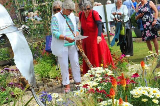 Judging show of the entries at last year's show
