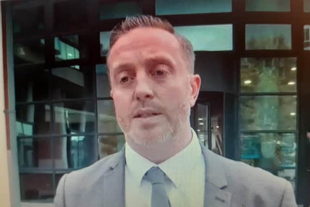 DCI Allen Davies has this afternoon said both himself and Katie Kenyon's family welcomed the guilty plea entered by Burnley man Andrew Burfield on the third day of his trial where he was accused of the murder of the 33-year-old mum.
