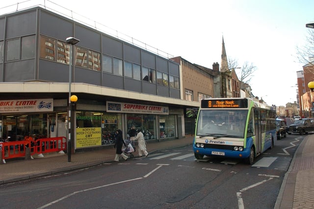 The area of Church Street where it was proposed the new site for Preston bus station would be