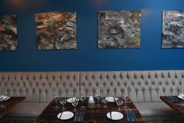 The restaurant is based on contrast and doing things differently with a unique 'Twist'.