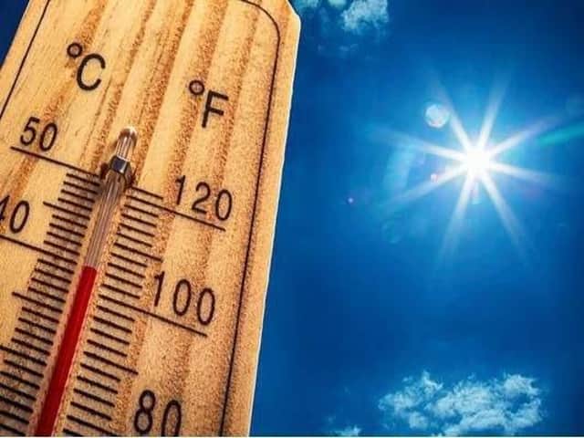 The Met Office has issued a red weather warning for extreme heat across parts of Lancashire as the country faces record highs of 40C today (Monday, July 18)