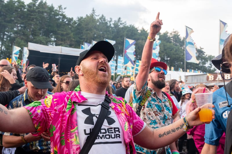 Festival goers on day four of the Beat-Herder Festival 2023. Photo: Kelvin Lister-Stuttard