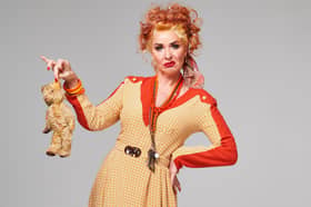 Claire Sweeney as Miss Hannigan in Annie