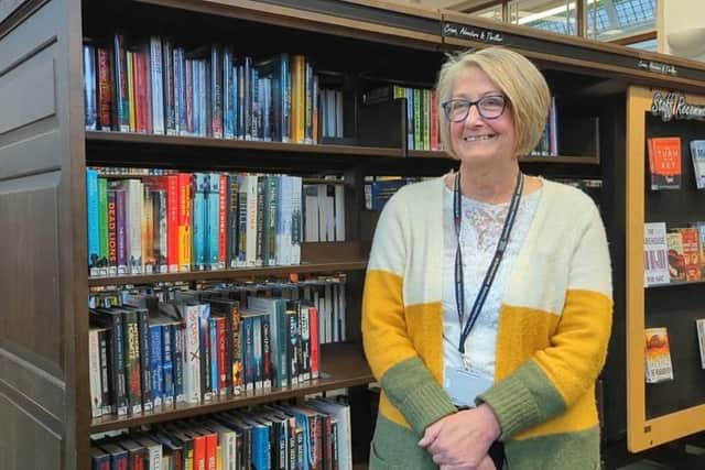 Christine West started volunteering for the Home Library Service eight years ago following the death of her mother, partially as a way of grieving and to also give something back to the community.