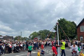 BM - The locals flocked in to once again celebrate the historic Whitsuntide Festival in Goosnargh an