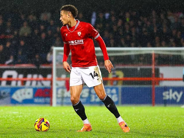 Liverpool defender Rhys Williams will stay on loan with Morecambe for the rest of the season Picture: Morecambe FC