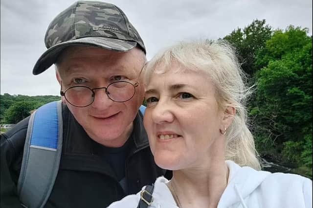 Lisa and Robert are now happily married and living in North Yorkshire (Image: Facebook)