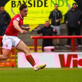 Adam Mayor created Morecambe's winning goal against Salford City Picture: Jack Taylor