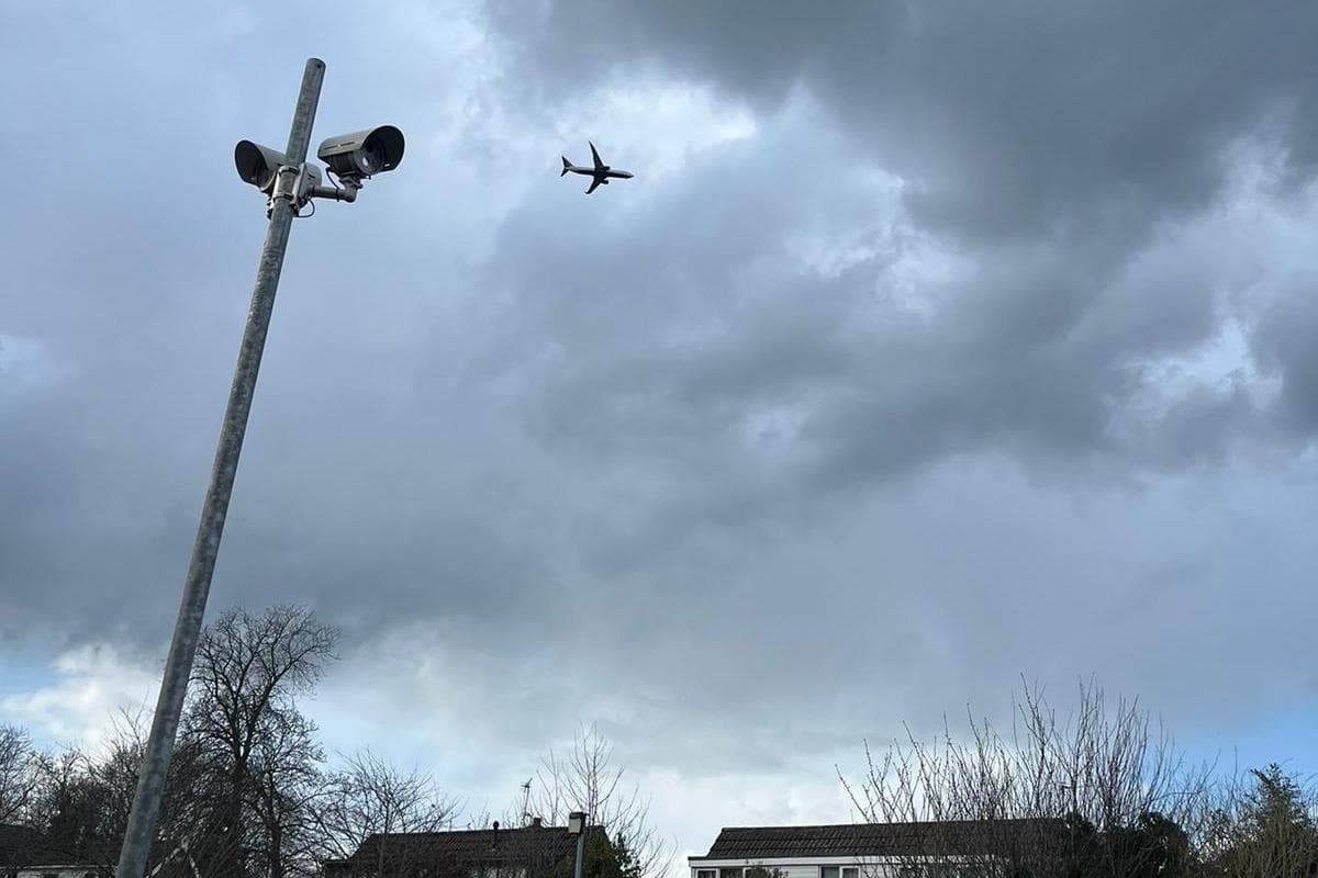 Residents baffled after large low-flying plane spotted circling Longton