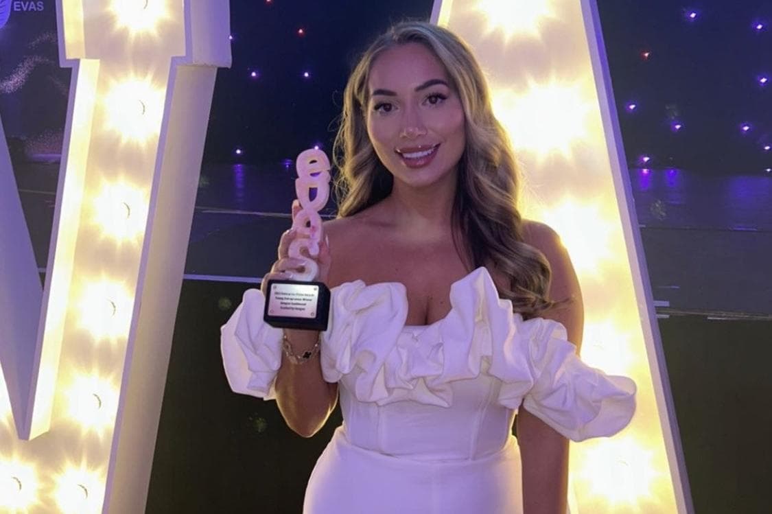 23-year-old influencer and beautician named young entrepreneur of the year