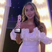 Imogen Southwood, 23, from Preston, who founded the iLashed Academy at Lane Ends in Ashton-on-Ribble and also has her own beauty brand iLashedbyimogen has been named young entrepreneur of the year at the 2023 Enterprise Vision Awards