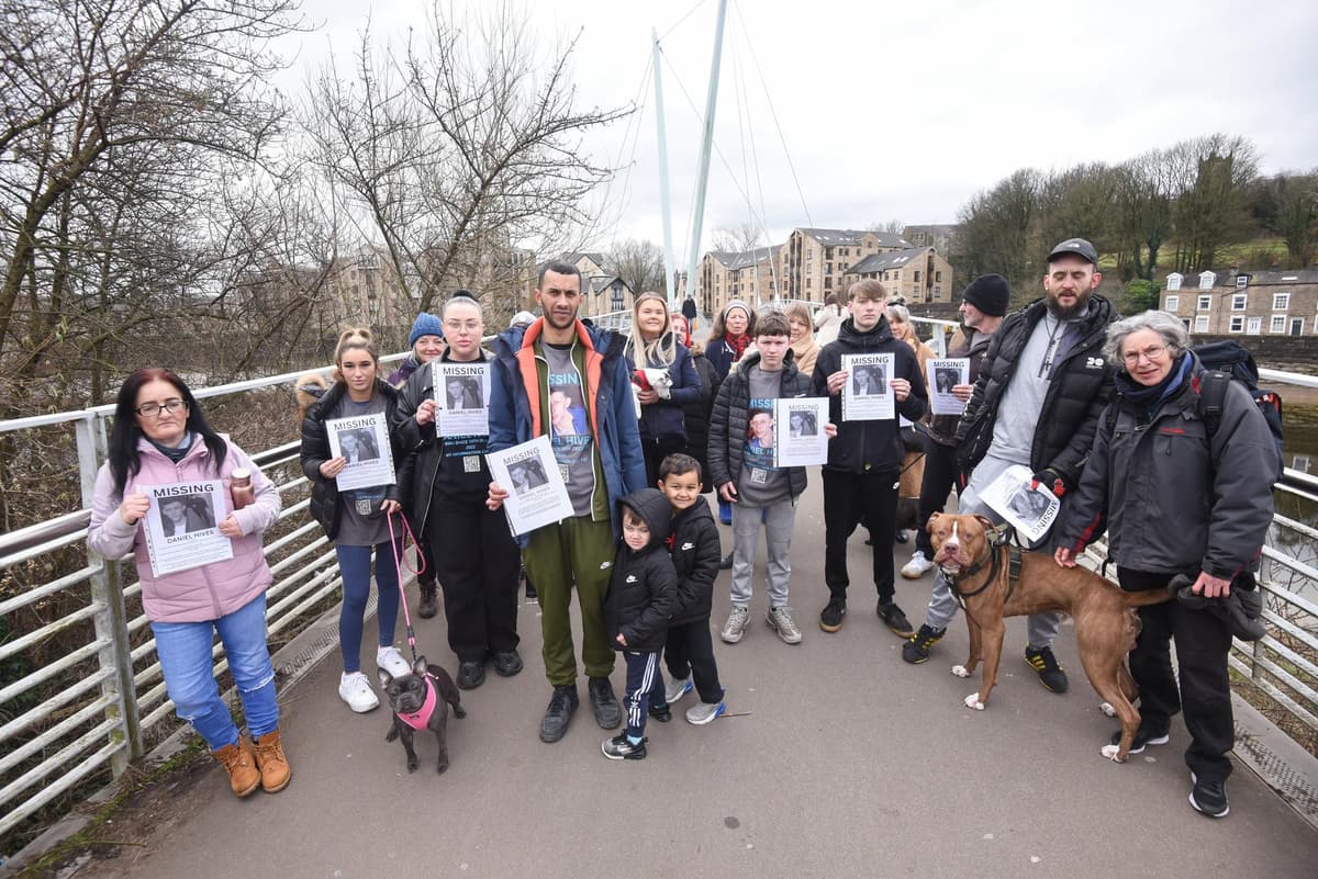 Missing Daniel Hives: friends gather in Lancaster to retrace Preston 28-year-old’s last steps on night he disappeared