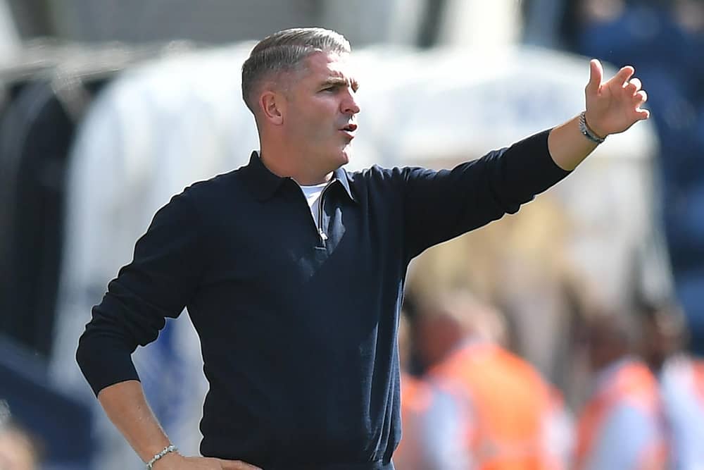 Preston North End manager Ryan Lowe.