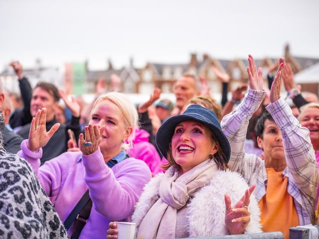 Smiles all round as the the second week of Lytham Festival began