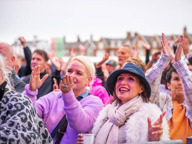 Smiles all round as the the second week of Lytham Festival began