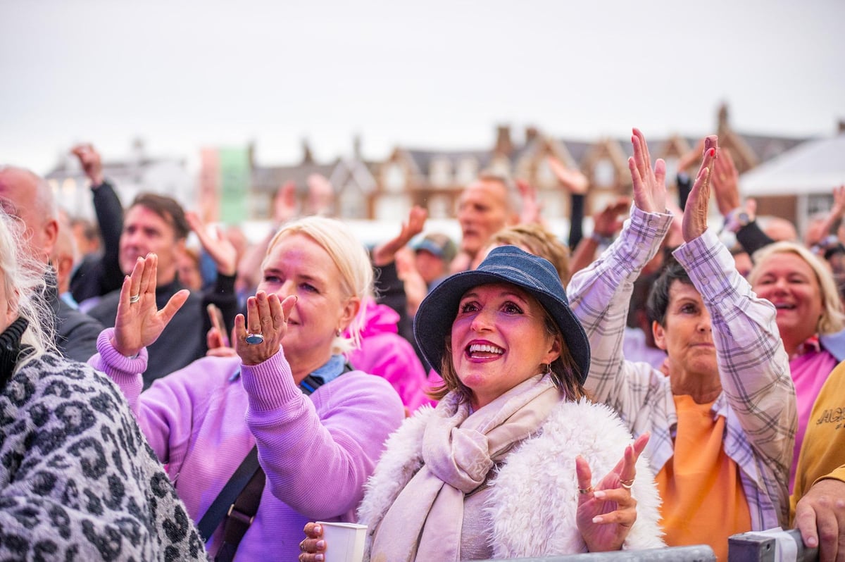 These were the scenes as Elbow, Richard Hawley and Badly Drawn Boy rocked Lytham Festival stage