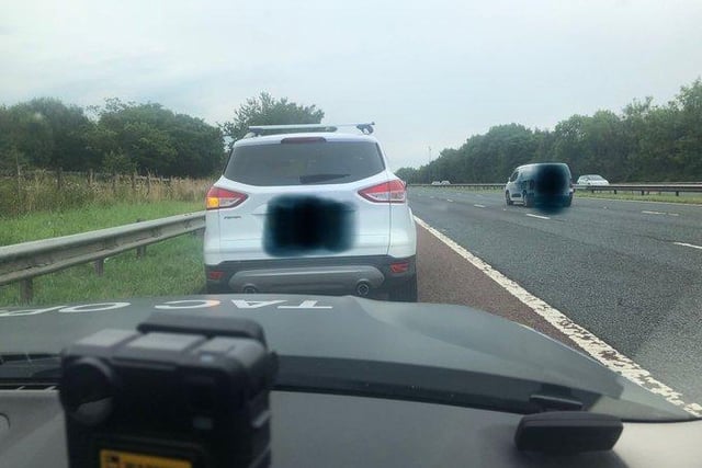 The driver of this car was stopped while driving their relative’s vehicle near Preston.
They were not a named driver on the policy and not entitled to drive other vehicles on their own policy
They were reported for no insurance.