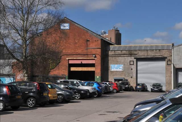 The old Dryden Mill site has been used as a car park and car boot sale site for years.