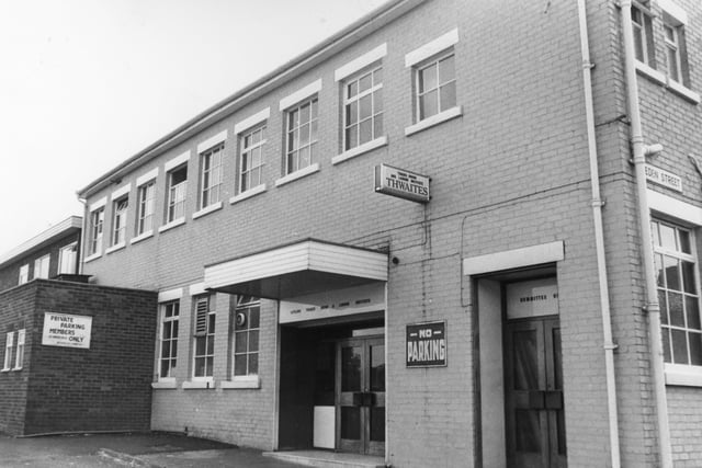 This was the Leyland Trade Union and Labour Institute, on Eden Street, pictured in 1976