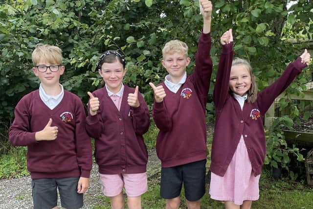 Winmarleigh Church of England Primary School are celebrating achieving a gold award