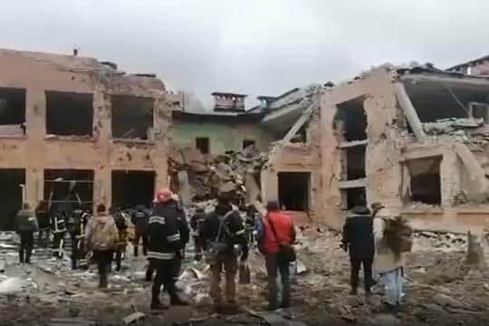 Larisa Nikitenko's home town of Chernihiv has been attacked during the invasion of Ukraine by Russia.